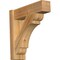 Ekena Millwork Olympic Block Rough Sawn Outlooker, Western Red Cedar, 6"W x 20"D x 20"H OUT06X20X20OLY05RWR - alternate 1